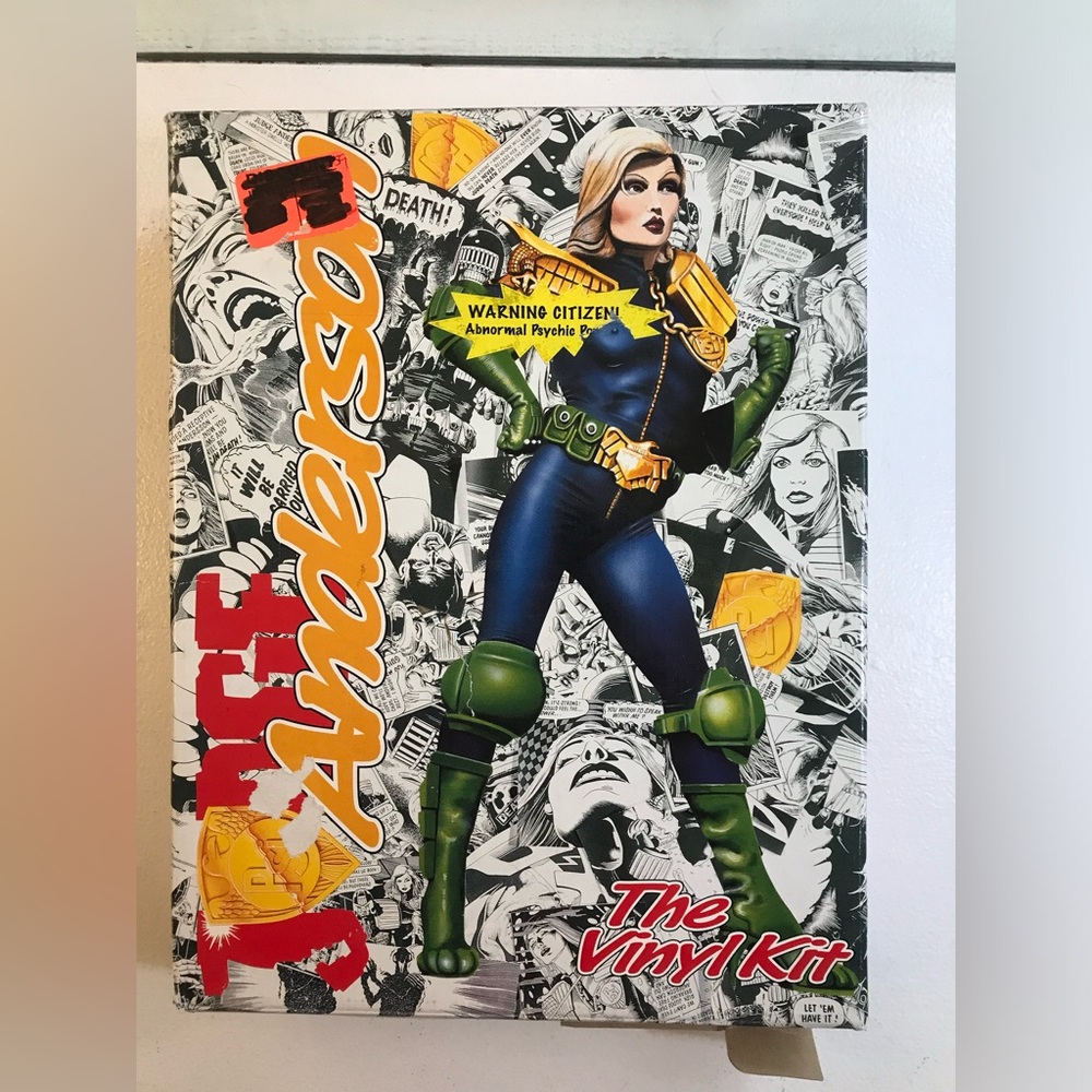 1993 Halcyon Judge Dredd: Judge Anderson HT19 Vinyl Model Kit Sealed